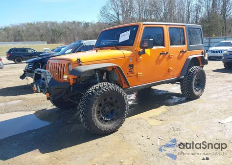 2013 Jeep Wrangler Unlimited Sport из США, поврежденный, VIN 1C4BJWDG2DL545475